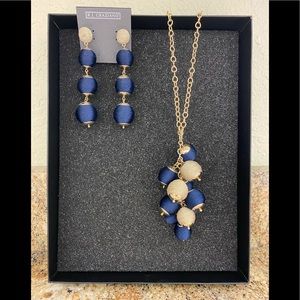 RJ Graziano necklace and earring set.